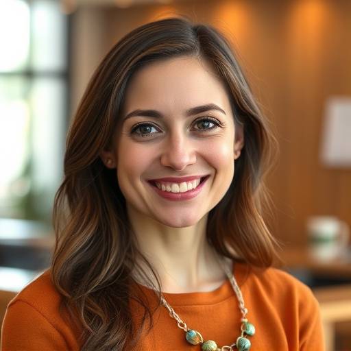 Portrait de Sophie Lemaire, chargée de l'accueil, chaleureuse et disponible.