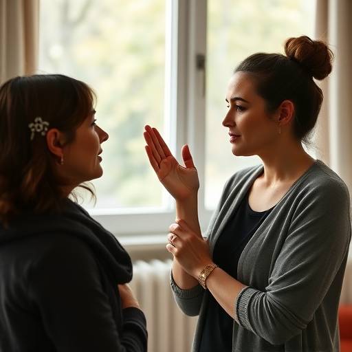 Une actrice travaillant sa voix et sa diction avec une professeure, utilisant des exercices de respiration et d'articulation.